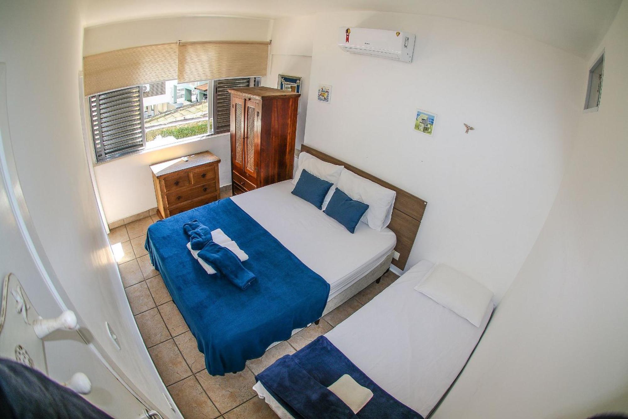 1E-Pe Na Areia Da Praia Do Tombo, 3 Quartos, Ar Cond, 2 Banheiros+Roupas De Cama グァルジャー エクステリア 写真