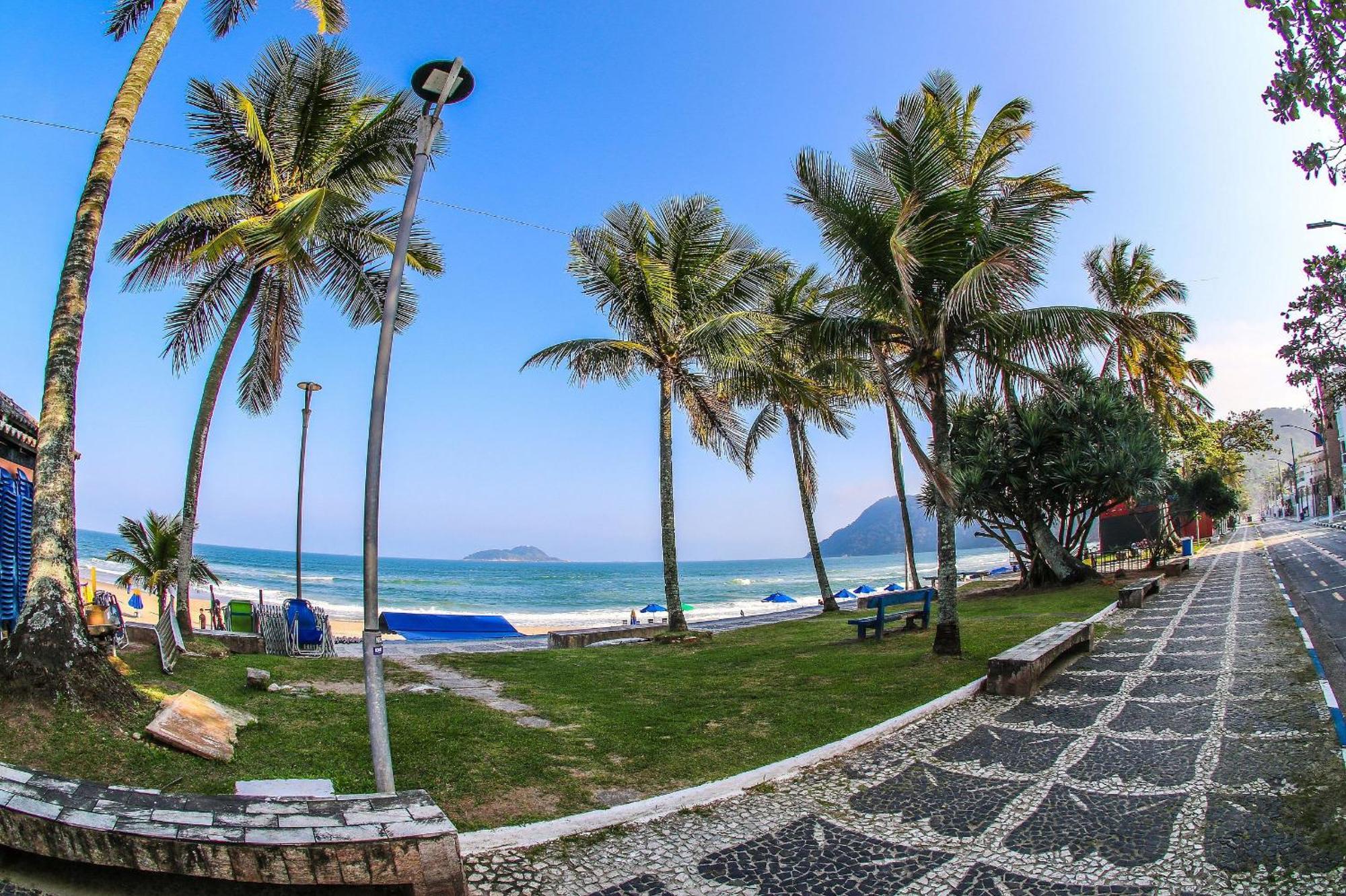 1E-Pe Na Areia Da Praia Do Tombo, 3 Quartos, Ar Cond, 2 Banheiros+Roupas De Cama グァルジャー エクステリア 写真