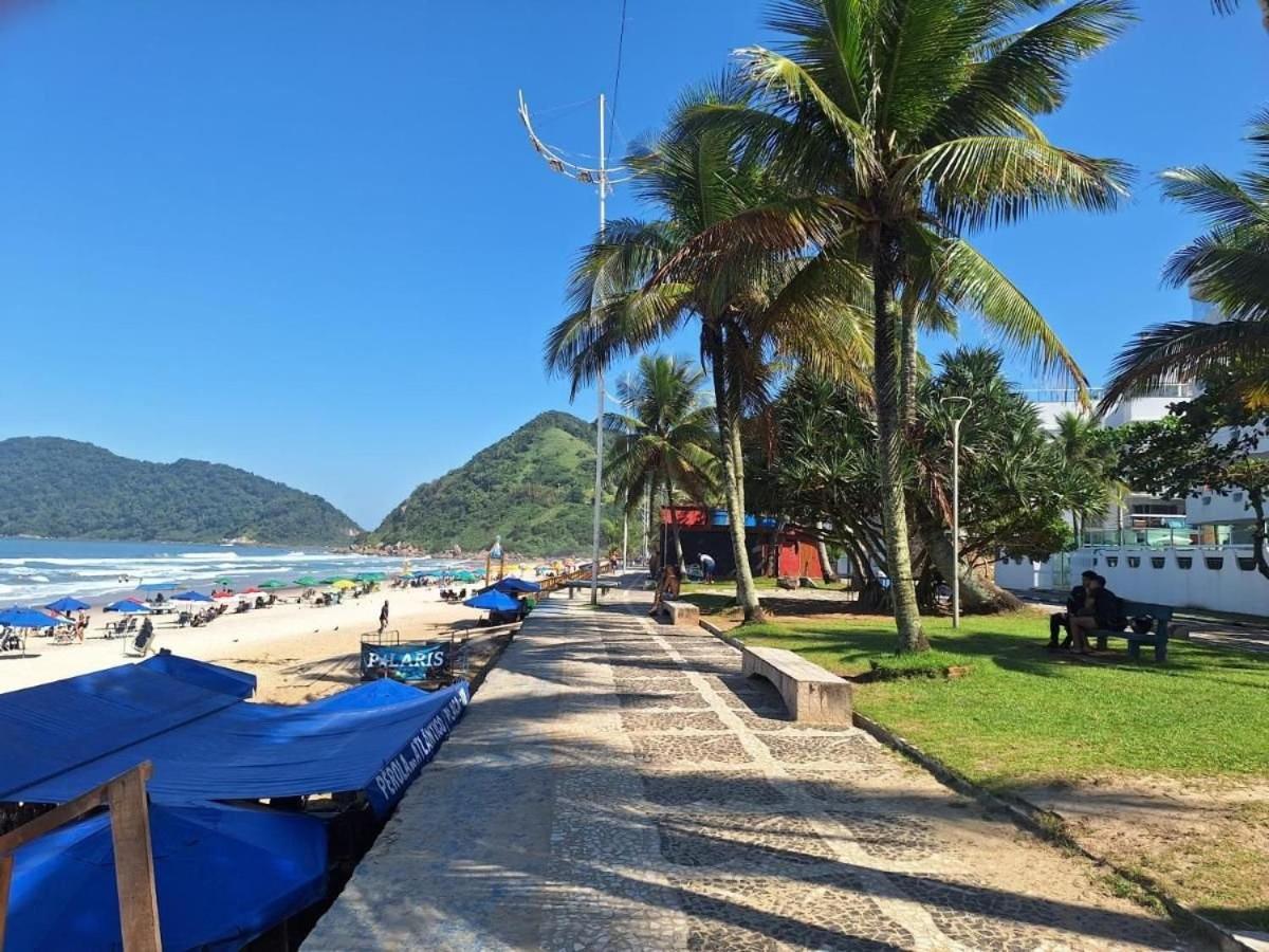 1E-Pe Na Areia Da Praia Do Tombo, 3 Quartos, Ar Cond, 2 Banheiros+Roupas De Cama グァルジャー エクステリア 写真